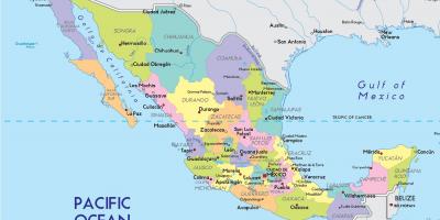 Harta Mexico City de stat