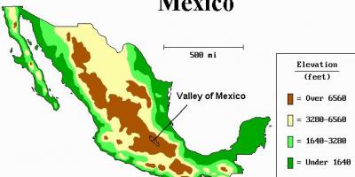 Harta valea Mexic
