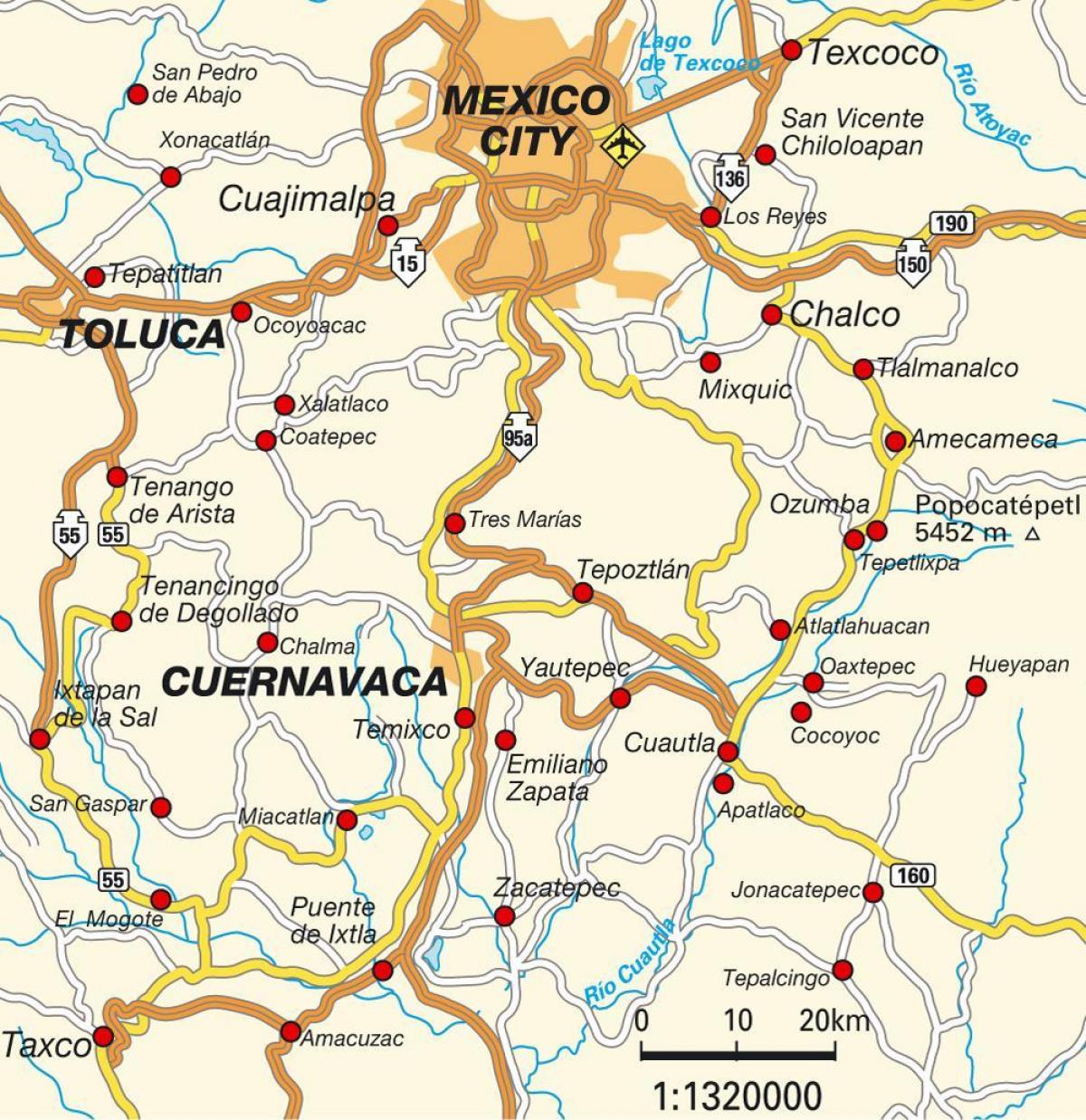 ciudad de Mexic hartă