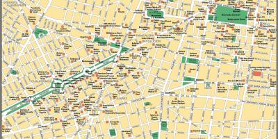 Harta Mexico City puncte de interes